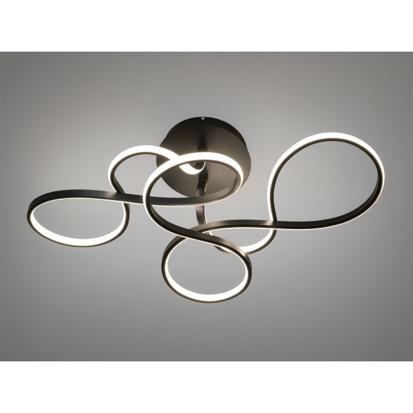 Стельова світлодіодна люстра біла 65 Вт Diasha WG5099/ABK