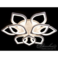 Светодиодные люстры с пультом и ночником Diasha 8073/6+3BK LED dimmer