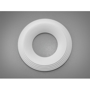 Дизайнерський точковий світильник з алюмінію, білий круглий світильник Diasha PR-1-WH