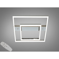 Люстра стельова LED Diasha хром 72W пульт квадрати Diasha 2547HRdimmer Люстра стельова LED Diasha хром 72W пульт квадрати Diasha 2547HRdimmer
