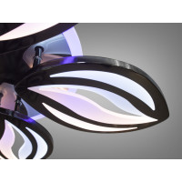 Лед люстры потолочные с пультом Diasha 8092/5BHR LED 3color dimmer 