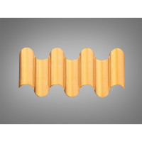 Фасадний LED світильник Diasha бронза 5 W up down Diasha 0224/7-GD