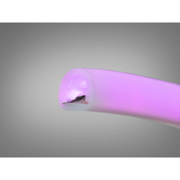 LED NEON 24в, герметичний, 11мм, круглий Diasha P24-NEON-R-PINK