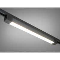 Лінійний світильник для трекової системи чорний 8Вт кут 120 градусів Diasha PPF-JGW-FG-30W-BK