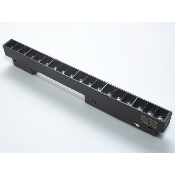 Магнітний трековий світильник LED лінійний, 18 Вт, чорний Diasha QY-CX20-300P-BK