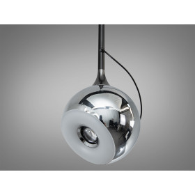 LED підвіс Diasha чорний хром 7Вт CCT вимикач Diasha QY-H1208CH