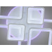 LED люстра в зал, 150W Diasha 8160/6WHLED3colordimmer