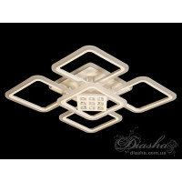 Потолочная светодиодная люстра с пультом Diasha A8190/4+1WH LED 3color dimmer 