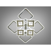 Люстра светодиодная потолочная с пультом управления 170W Diasha 2039/4+4HRLED3colordimmer