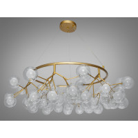 Люстра в зал 54 лампочкии Diasha Y887-54BGD