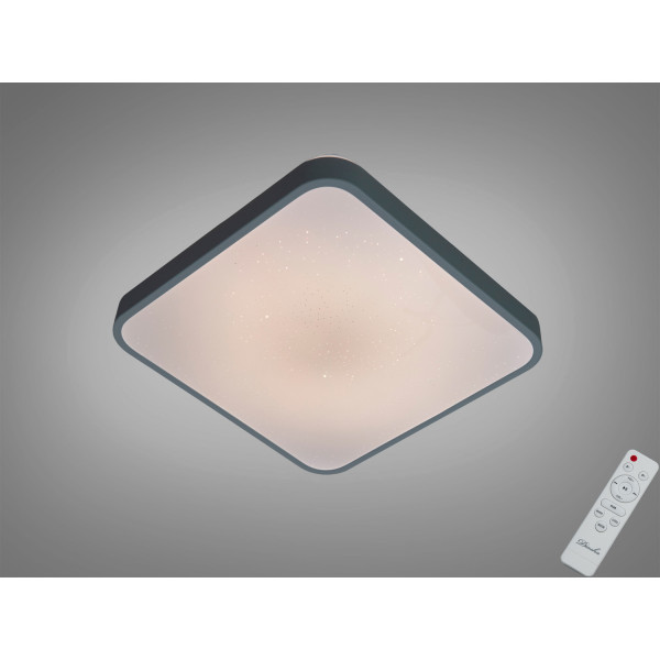 LED стельова люстра біла 45 Вт  Diasha DB-8501B/280x280RGB
