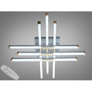 Світлодіодна люстра Diasha біла 48W димер пульт Diasha 2532WH+WHdimmer