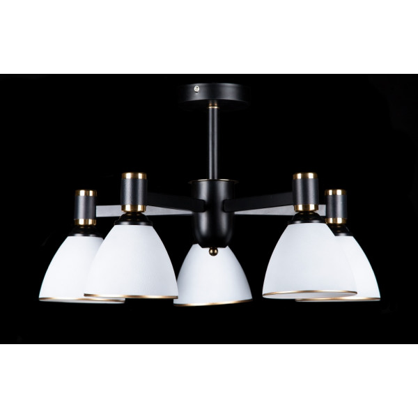 Люстра с плафонами  LGH50230A/5 (BK+FG) Splendid-Ray
286172