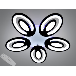 Світлодіодна люстра 8054 Diasha 2528/5BKLED3colordimmer