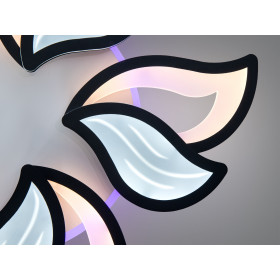 Стельова LED люстра Diasha пелюстки біла 78W Diasha 9033/5BKLED3colordimmer