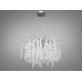 Люстра підвісна кришталева Diasha Серія Гліцинія хром 8xE14 регульована висота Diasha 603-600CH