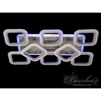 Светодиодная люстра Diasha AS8060/6+2CR LED 3color dimmer