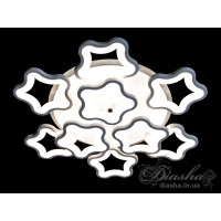 Cветодиодная люстра Diasha 1660/6+3WH LED 3color dimmer