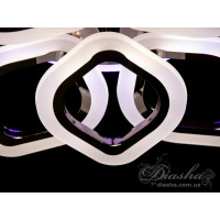 Потолочная светодиодная люстра с пультом Diasha A8073/6+3BHRLED3colordimmer