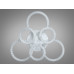 Стельова LED люстра кільця Diasha біла 113Вт Diasha MX4770/3+3WH