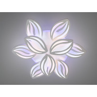 Стельова LED люстра біла димер 165 Вт 9 модулів Diasha 092/6+3WHLED3colordimmer