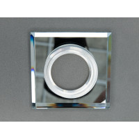 Врізний точковий світильник, хром Diasha 6017