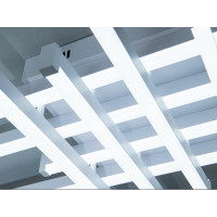 Світлодіодна стельова люстра біла 8 модулів 90 Вт Diasha SX812/8WH