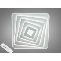 Люстра потолочная квадратная с пультом управления 85W Diasha A005/350