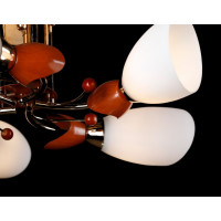 Люстра с плафонами  L93112/5 (FGD+CR) Splendid-Ray
211119