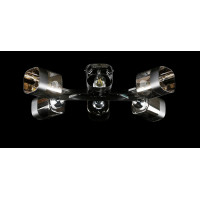 Люстра с плафонами  LGH51121/6 (BK+CR) Splendid-Ray
286372