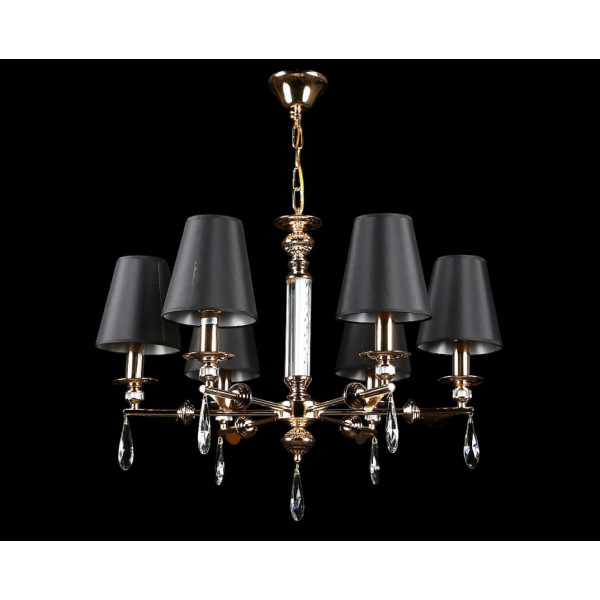 Люстра с абажурами L89336/6 (SGD+BK) Splendid-Ray
230186