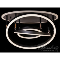 Потолочная светодиодная люстра с пультом Diasha 55010/3BK LED 3color dimmer