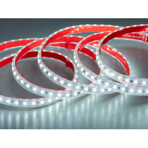 LED стрічка 220в, 120шт/м, герметична, 10мм, холодний Diasha P220-3535-120-CW-65-8