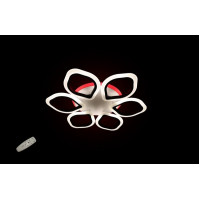 Люстры лед 5576/6 BK LED 3 COLOR