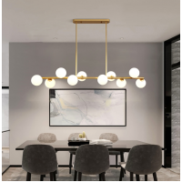 Люстра потолочная в современном стиле Levistella 761J2023-8 BRONZE+WH