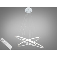 Люстра светодиодная декоративная кольца  Diasha MD9079-3AWH-600+400+200 dimmer 