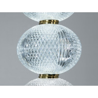 Світлодіодна люстра підвіс золото 8 Вт 4100K Diasha D221205-4