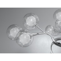 Декоративная люстра в зал 54 лампочкиочки Diasha Y889-54BSL