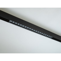 Лінійний трековий світильник для магнітної системи, 24 Вт, чорний Diasha QY-CX35-538P-BK