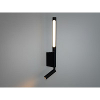 Настінне світлодіодне бра з направленням потоку світла, 5W, чорний Diasha F3700BK