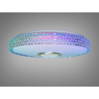 Люстра стельова смарт Diasha біла 70 Вт RGB BT Diasha DB-8304/400RGB+MP3+TUYA