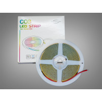 COB LED стрічка 12В, 320 діодів на метр, 5мм, нейтральний Diasha P12-COB-320-NW-20-5
