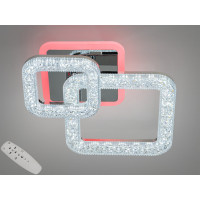 Стельова світлодіодна люстра з пультом, підсвіткою, 40W, золото Diasha 2205/2HRLED3colordimmer Стельова світлодіодна люстра з пультом, підсвіткою, 40W, золото Diasha 2205/2HRLED3colordimmer