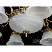 Классическая люстра в зал или большую комнату 8001/6+3