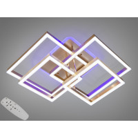 Стельова люстра LED 7002GLED3COLDIM золото пульт диммер 145W Diasha 7002GLED3colordimmer Стельова люстра LED 7002GLED3COLDIM золото пульт диммер 145W Diasha 7002GLED3colordimmer