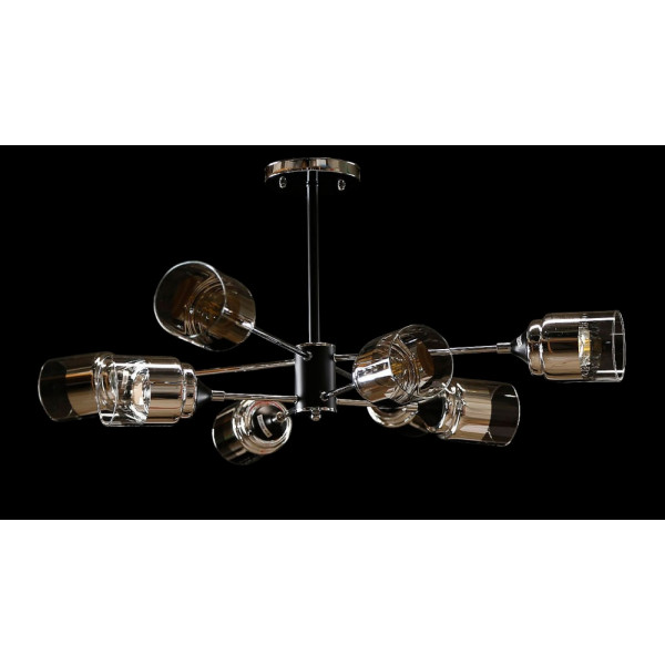 Люстра с плафонами  L91128/8 (CR+BLK) Splendid-Ray
260843