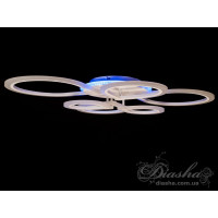Стельова світлодіодна люстра с диммером, 115W Diasha 1835/6WHLEDdimmer-2.4G