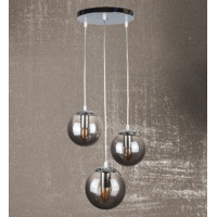 Люстра в стиле лофт Levistella 756PR150F-3 CR+BK (240) Люстра в стиле лофт Levistella 756PR150F-3 CR+BK (240)