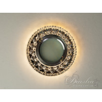 Кришталевий точковий світильник Diasha XF004-WH+LED Кришталевий точковий світильник Diasha XF004-WH+LED