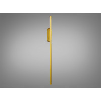 Модне світлодіодне лінійне бра, 18 Вт, золото Diasha 7099/800G